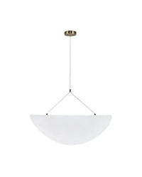 Suspension Fukui satinée ajustable - Blanc satiné