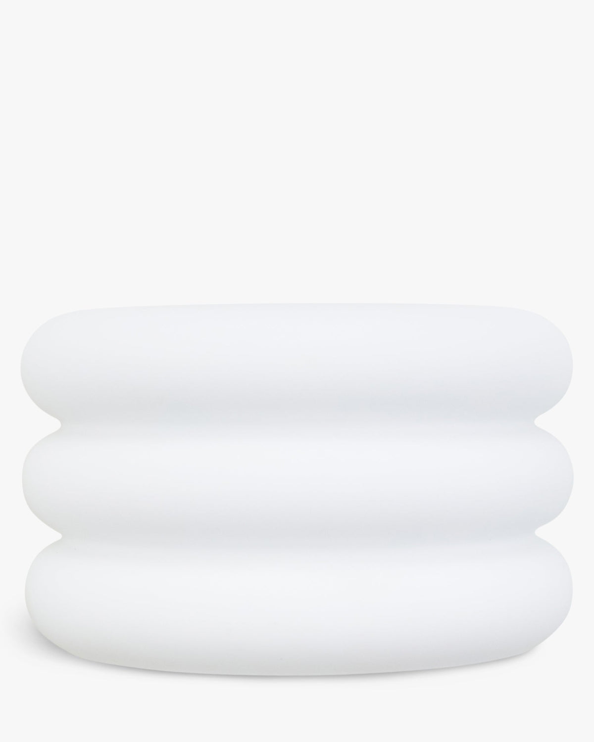 Applique murale Verre blanc & laiton Houston - Blanc