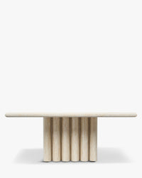 Table basse Artemis - Effet Travertin