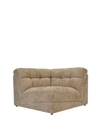 Fauteuil d'angle modulable Paul - Tweed taupe
