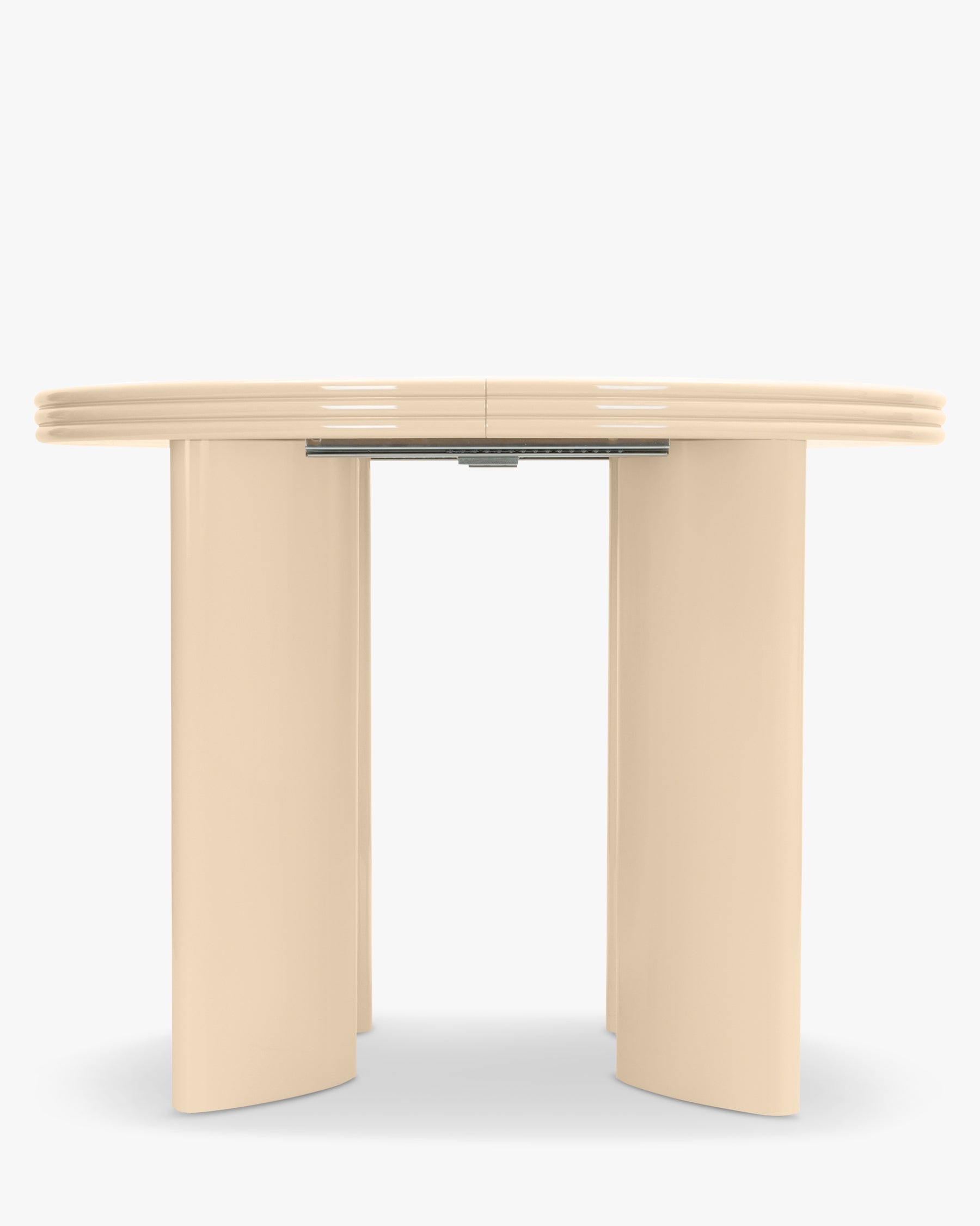Table à manger extensible Mira en bois - Beige