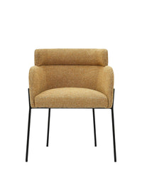 Chaise Baron en tweed - Tweed marron
