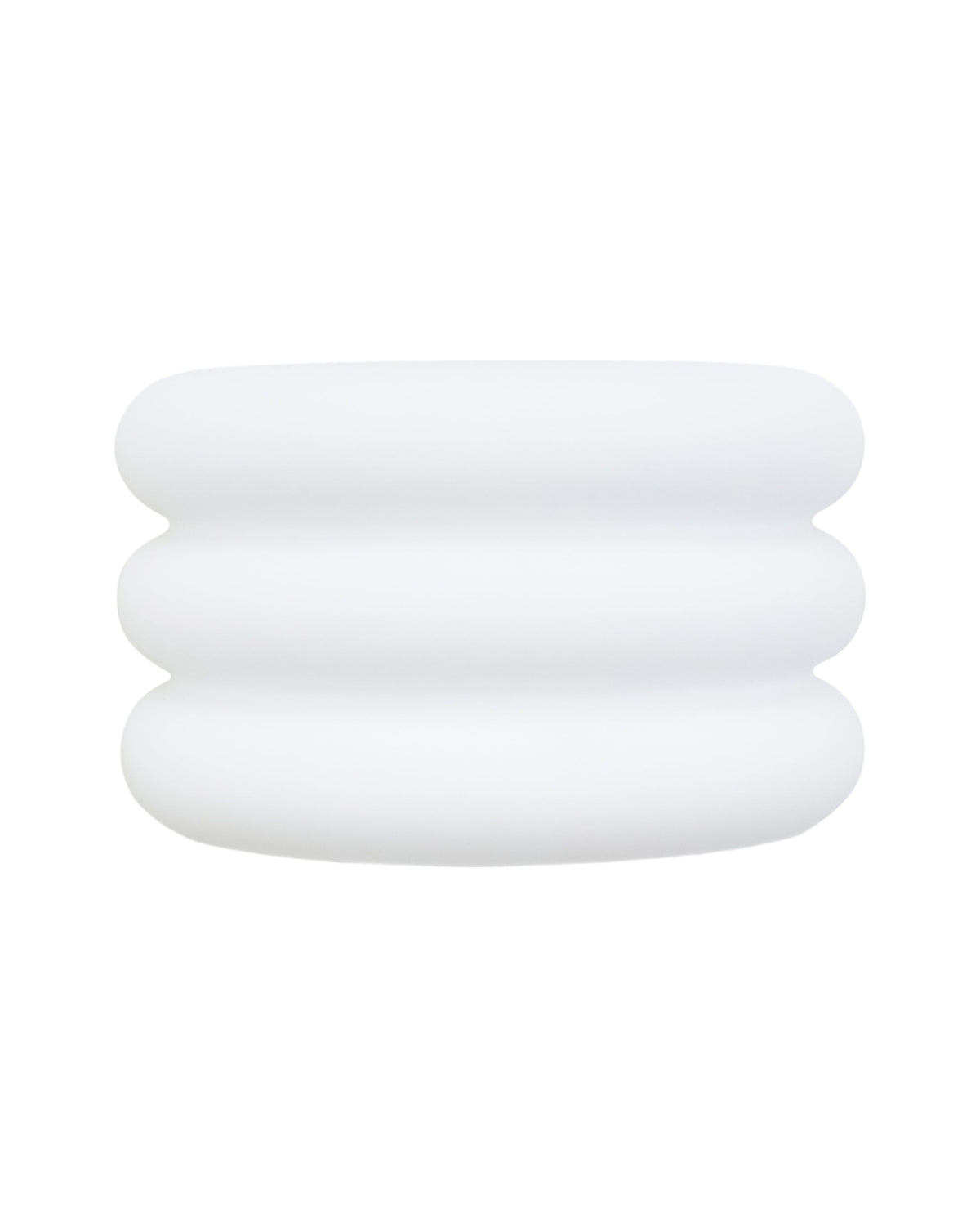 Applique murale Verre blanc & laiton Houston - Blanc
