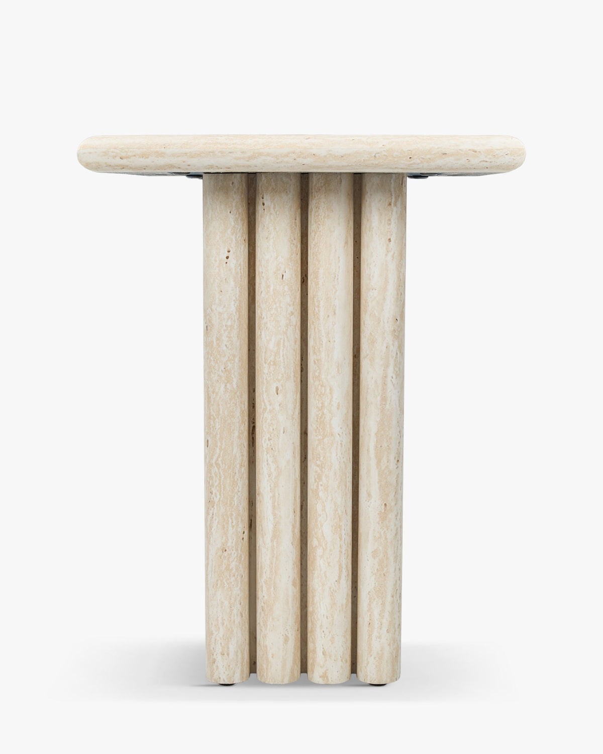 Table d'appoint Artemis - Effet Travertin