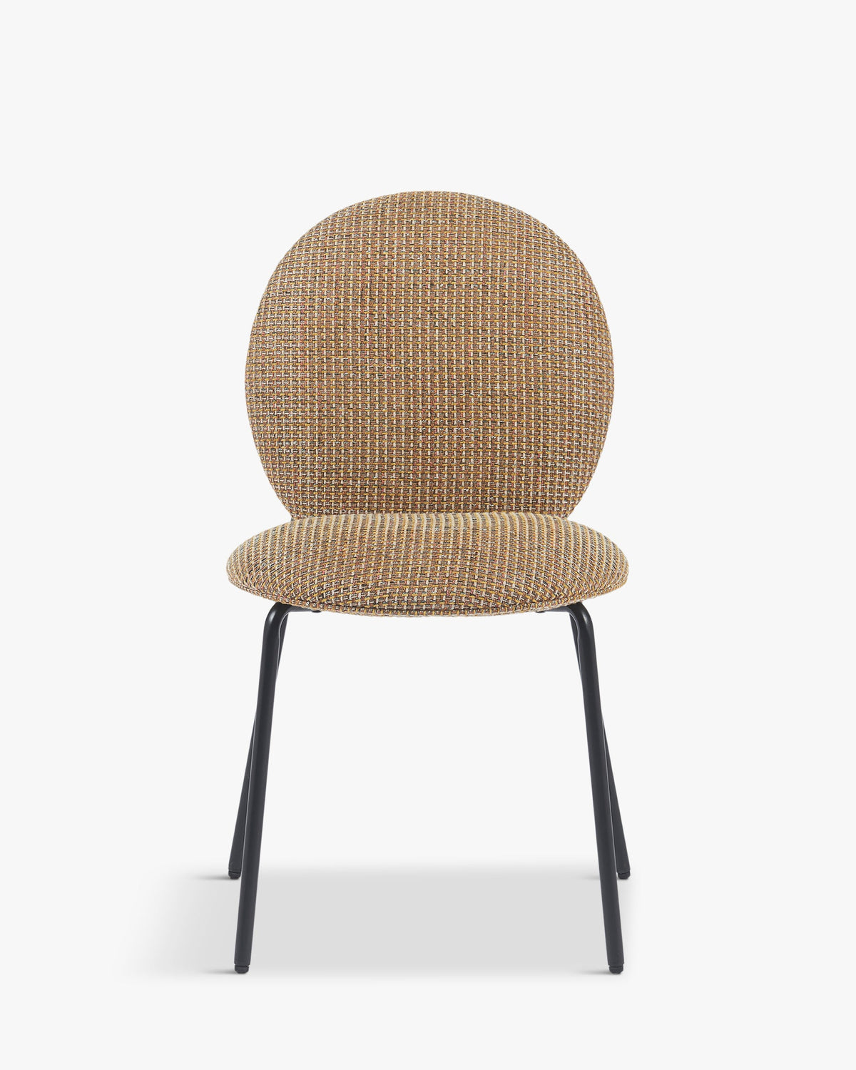 Chaise empilabl Blaze - Tweed Jaune Miami