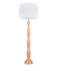 Hanaki floor lamp in fibreglass - Beige