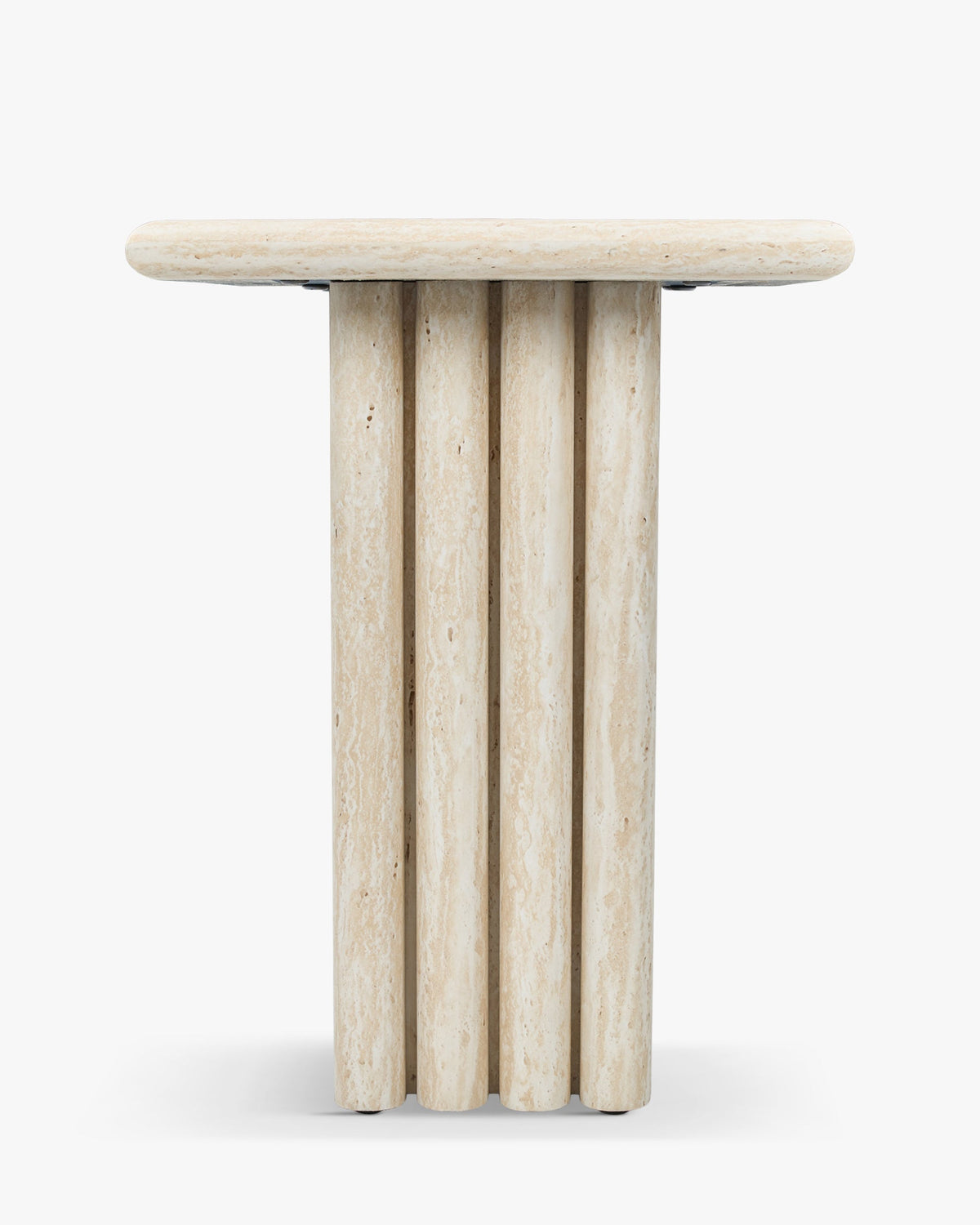 Table d'appoint Artemis - Effet Travertin