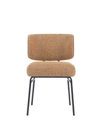 Abby Tweed chair - Tweed jaune miami