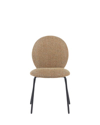 Chaise empilabl Blaze - Tweed Jaune Miami