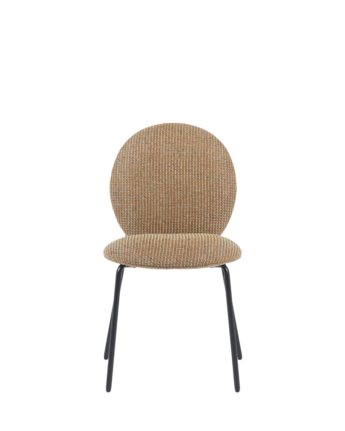Chaise empilabl Blaze - Tweed Jaune Miami