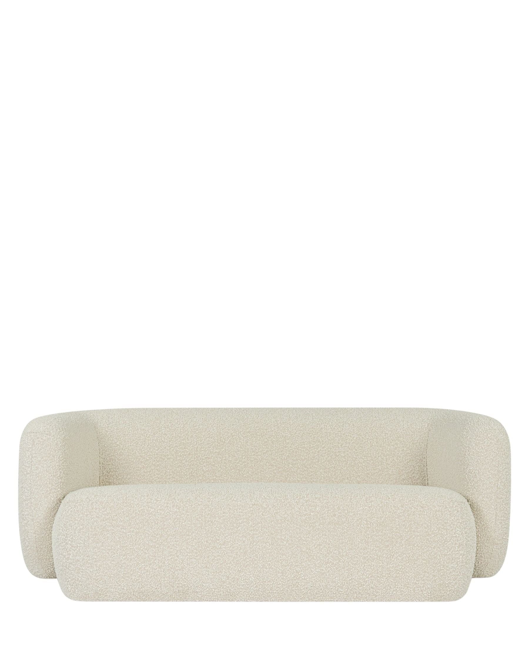 Volta 2-seater sofa - Oatmeal white
