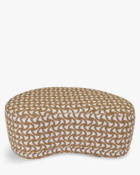Banc Enzo à motifs - Marron