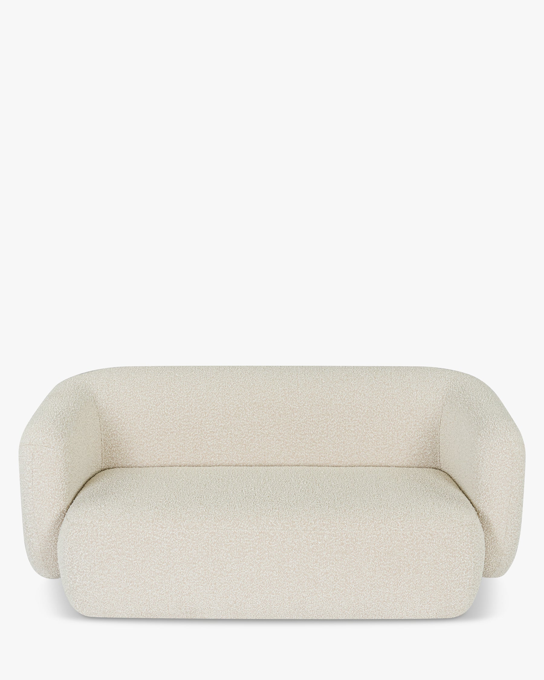 Volta 2-seater sofa - Oatmeal white