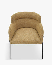 Chaise Baron en tweed - Tweed marron