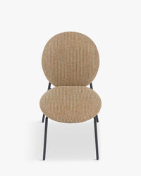 Chaise empilabl Blaze - Tweed Jaune Miami