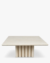 Table basse Artemis - Effet Travertin