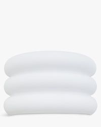 Applique murale Verre blanc & laiton Houston - Blanc