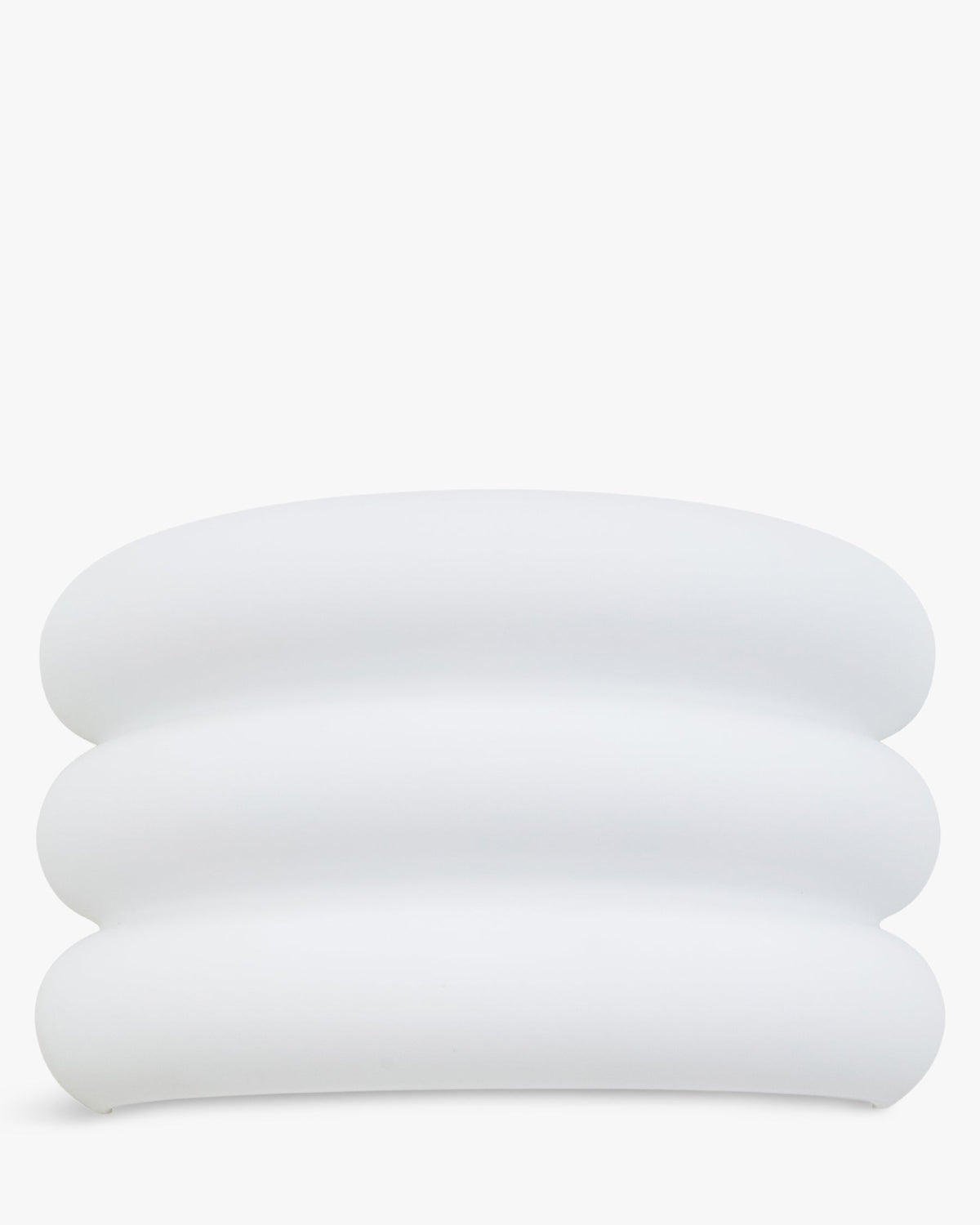 Applique murale Verre blanc & laiton Houston - Blanc