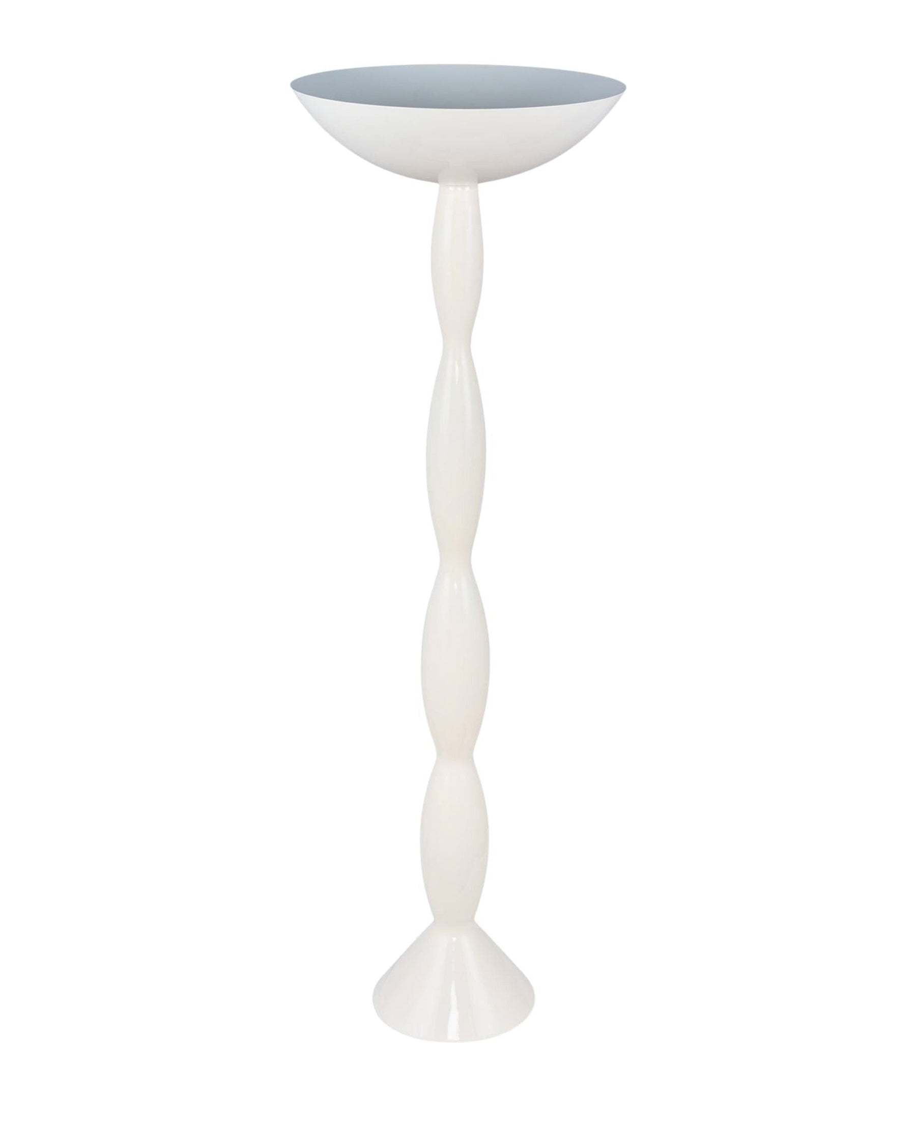 Ardenia floor lamp in fibreglass - White