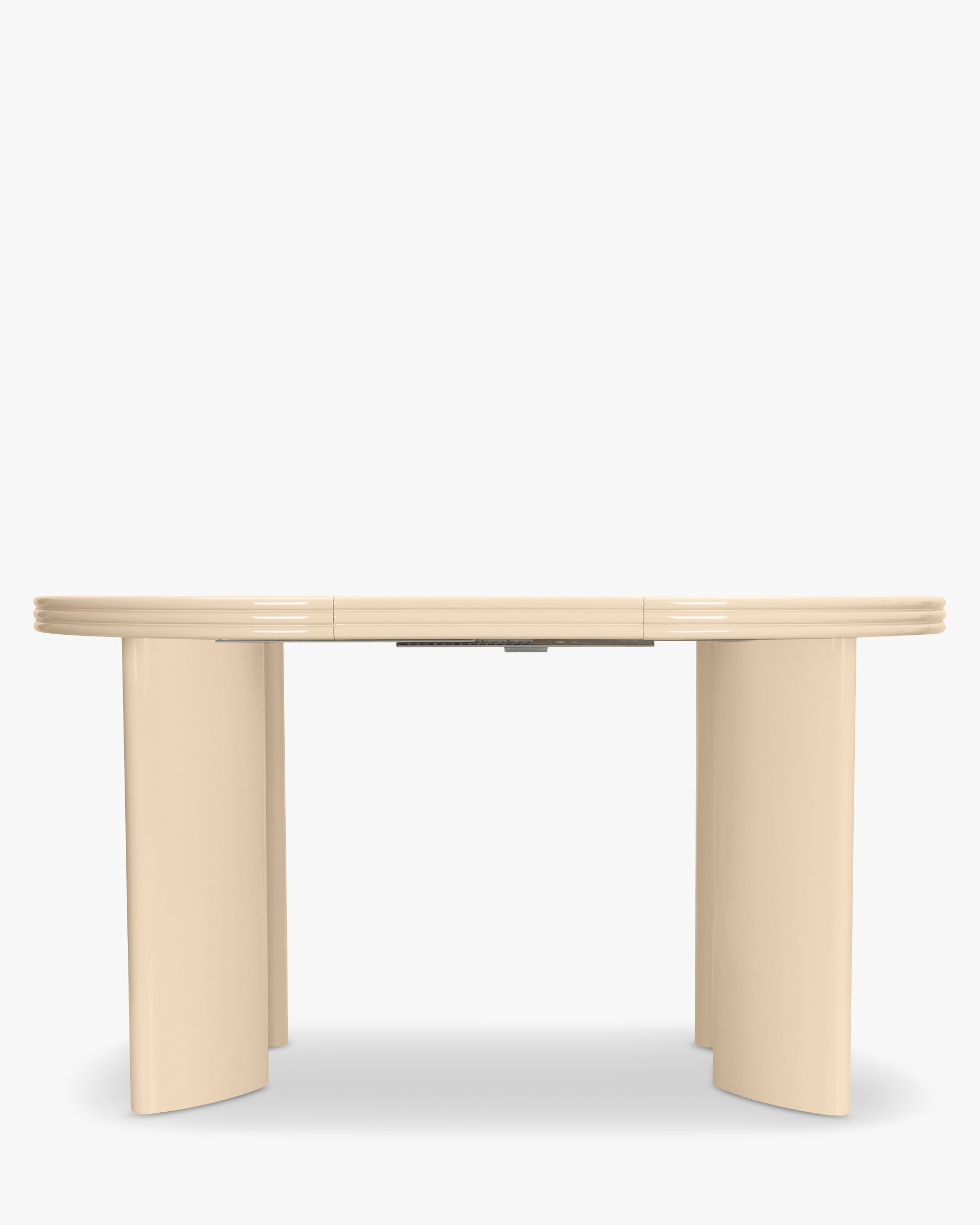 Table à manger extensible Mira en bois - Beige