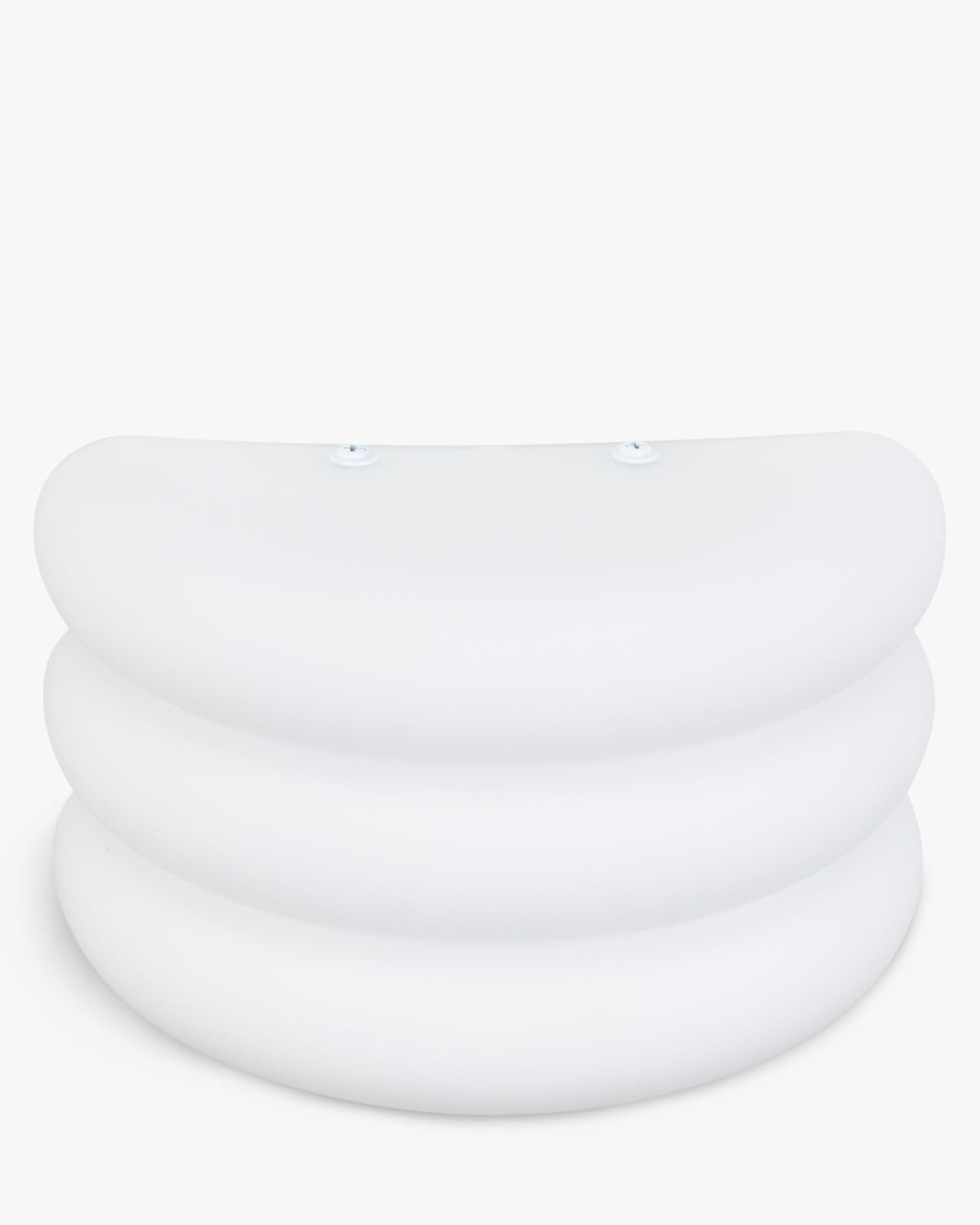 Applique murale Verre blanc & laiton Houston - Blanc