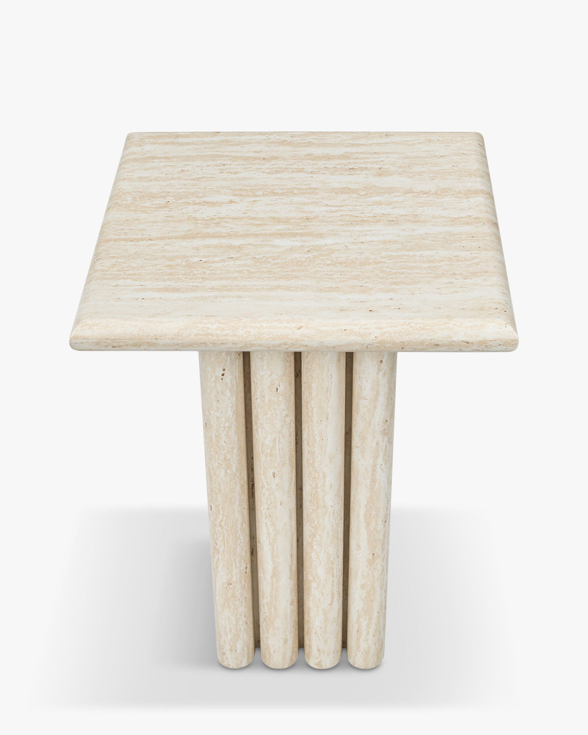 Table d'appoint Artemis - Effet Travertin