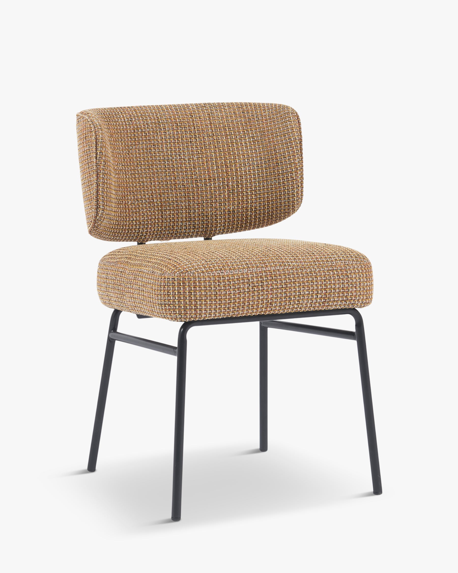 Abby Tweed chair - Tweed jaune miami