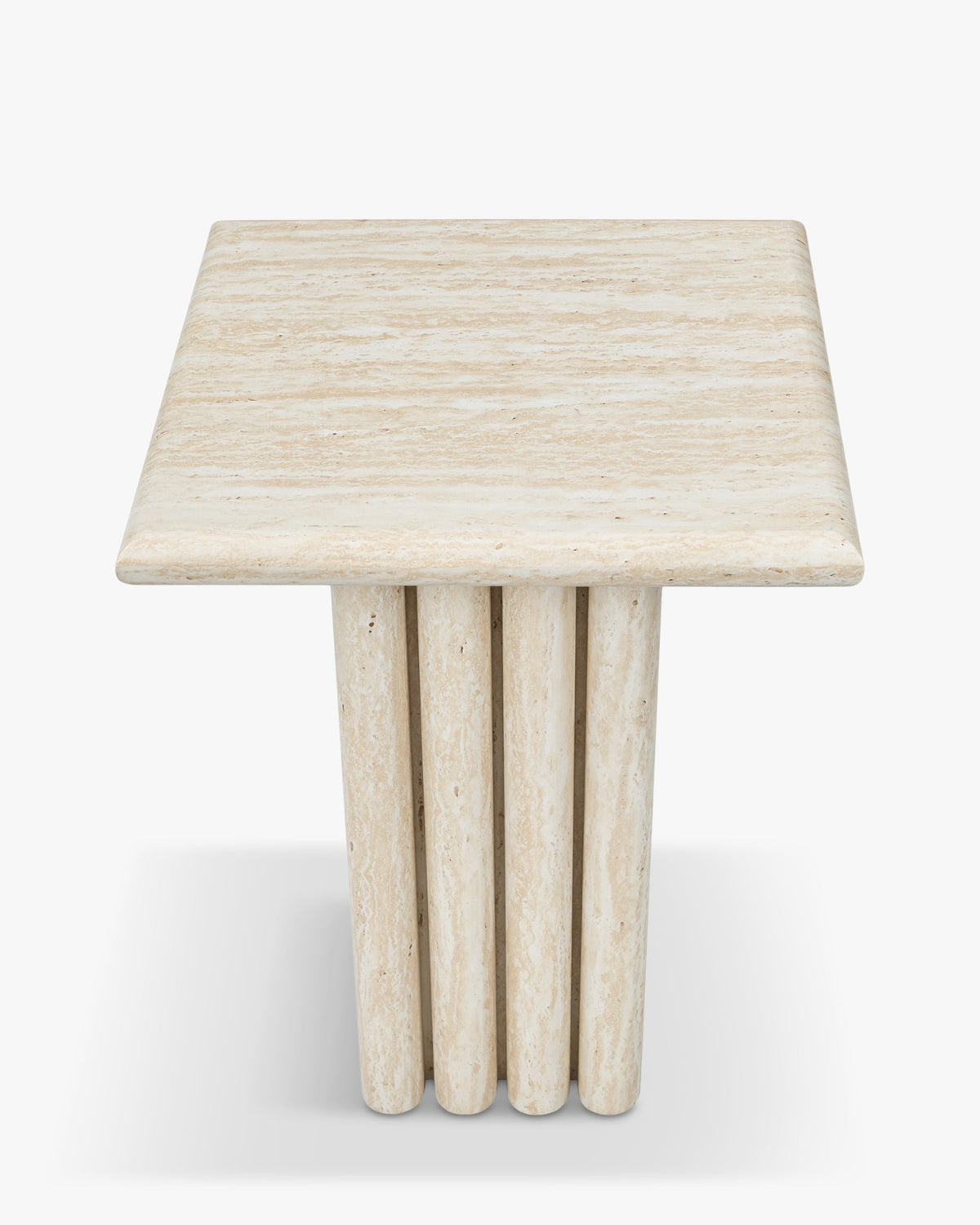 Table d'appoint Artemis - Effet Travertin