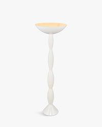 Lampadaire Ardenia en fibre de verre - Blanc