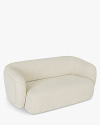 Volta 2-seater sofa - Oatmeal white