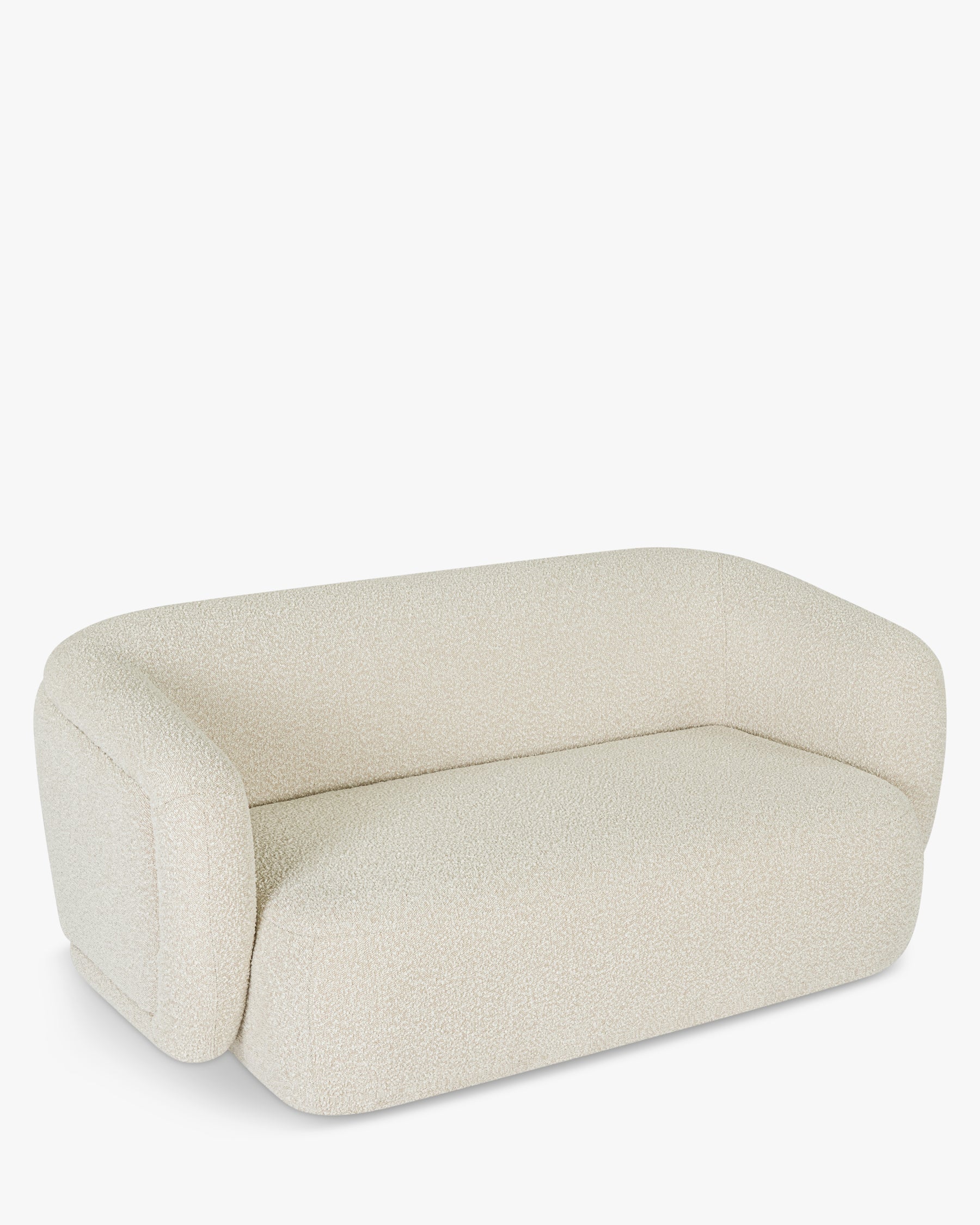 Volta 2-seater sofa - Oatmeal white