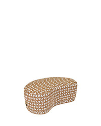 Banc Enzo à motifs - Marron