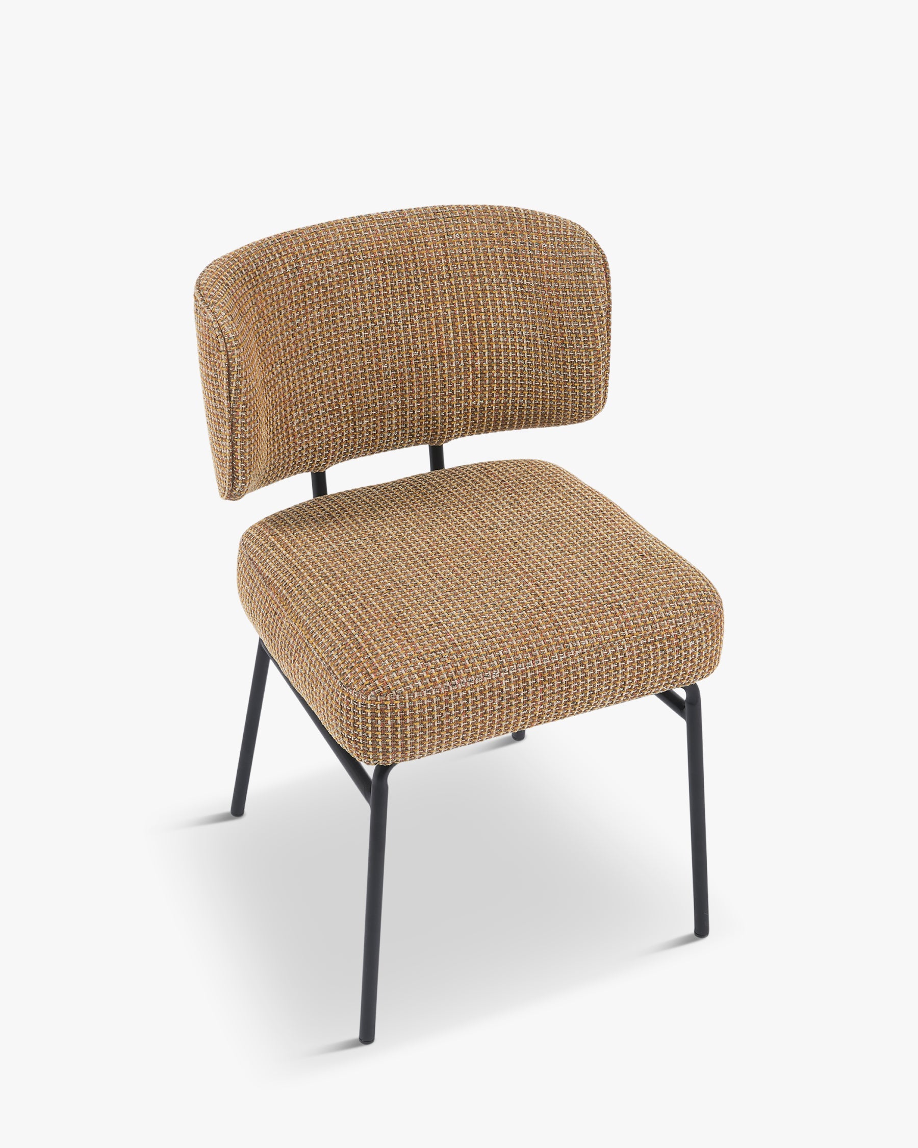 Abby Tweed chair - Tweed jaune miami