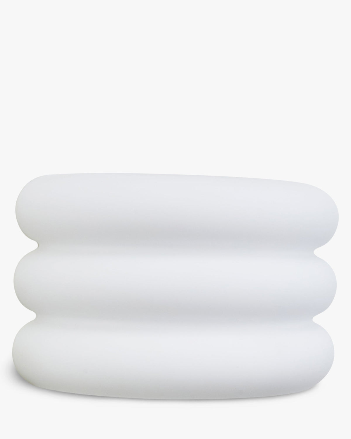 Applique murale Verre blanc & laiton Houston - Blanc