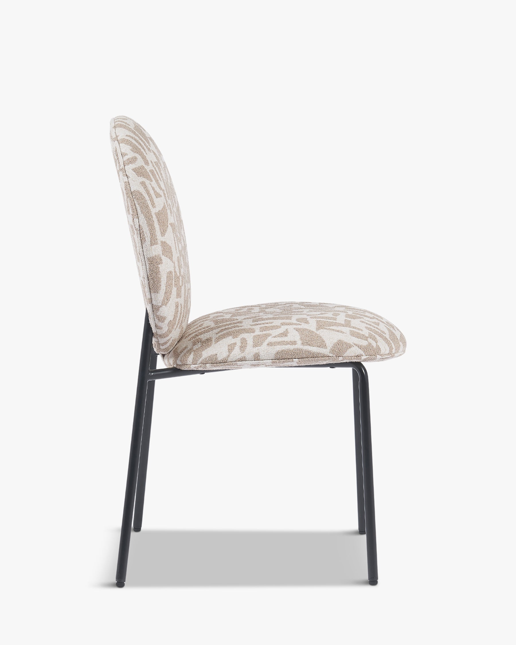 Chaise empilable Blaze - Beige géométrique