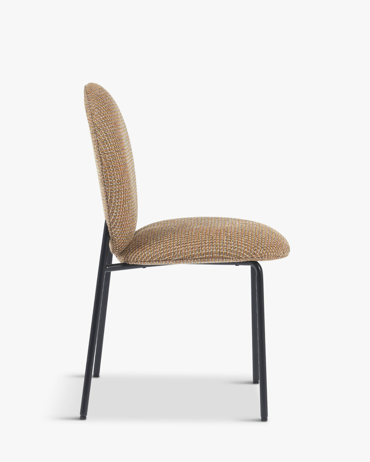 Chaise empilabl Blaze - Tweed Jaune Miami