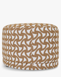 Banc Enzo à motifs - Marron