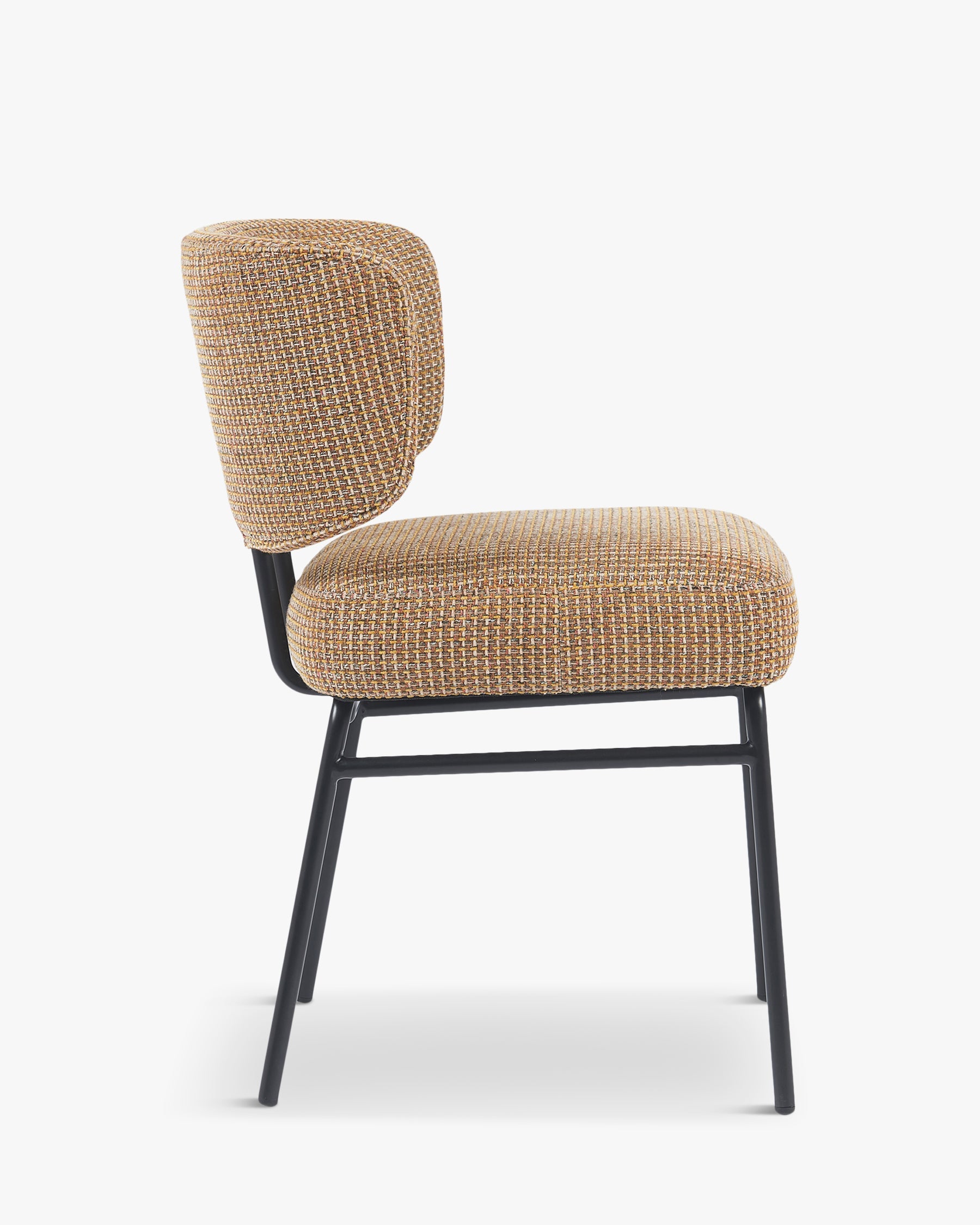 Abby Tweed chair - Tweed jaune miami