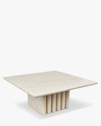 Table basse Artemis - Effet Travertin
