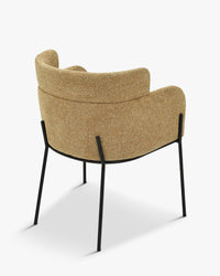 Chaise Baron en tweed - Tweed marron
