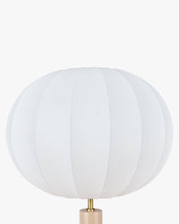 Lampadaire Honiri en fibre de verre - Blanc satiné