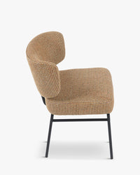 Abby Tweed chair - Tweed jaune miami
