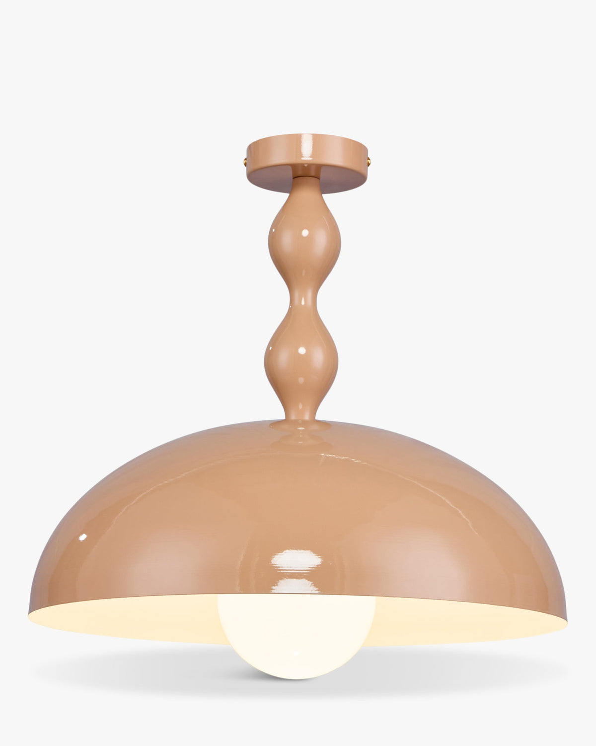 Suspension Powers en fibre de verre - Beige