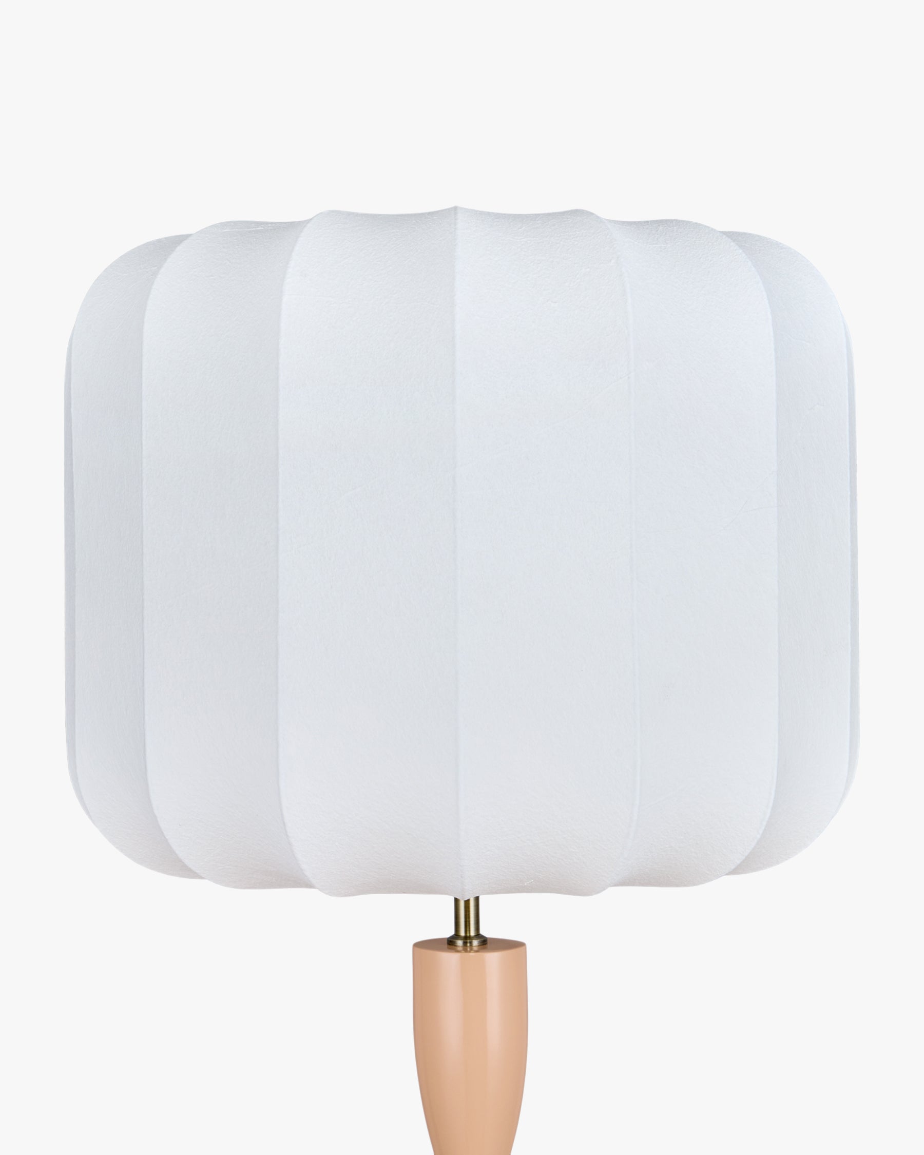 Hanaki floor lamp in fibreglass - Beige
