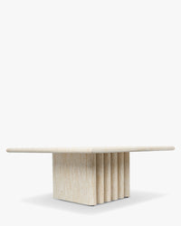 Table basse Artemis - Effet Travertin