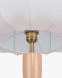 Hanaki floor lamp in fibreglass - Beige