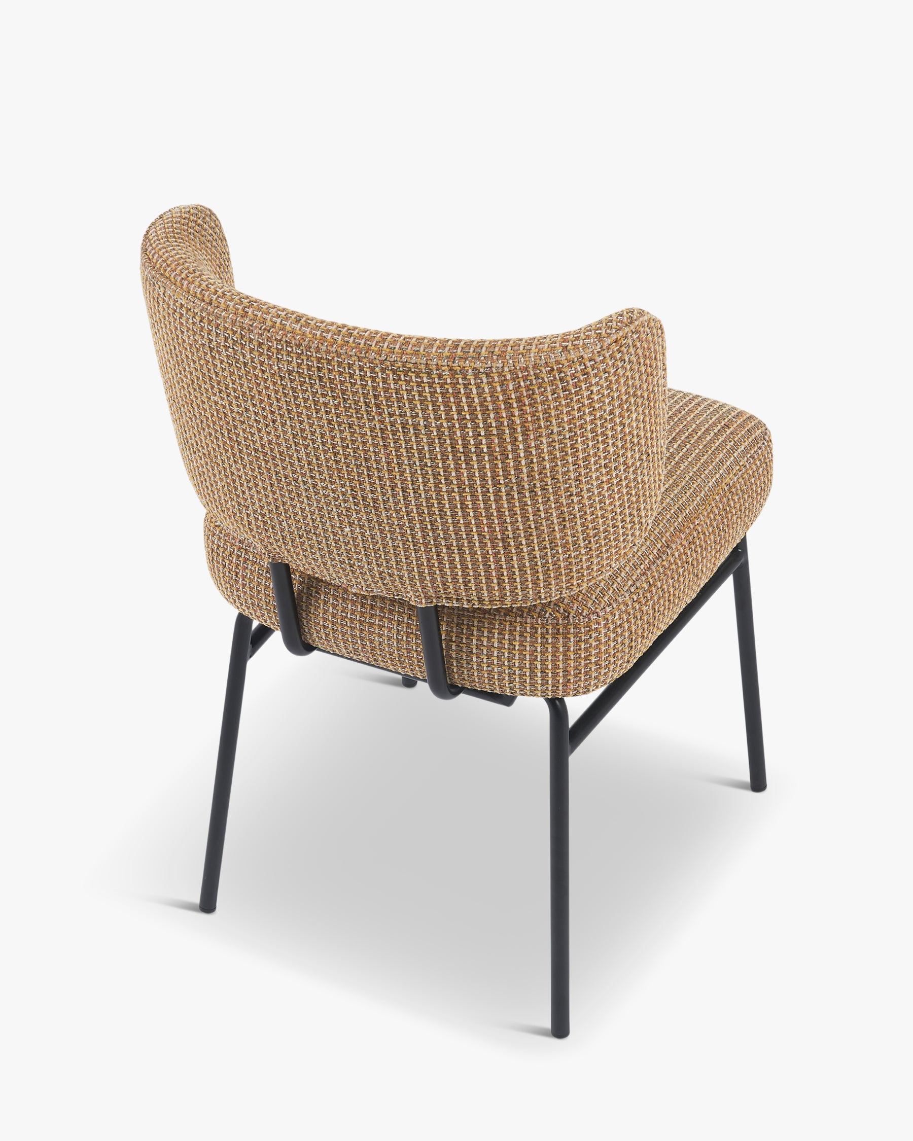 Abby Tweed chair - Tweed jaune miami