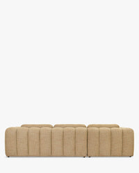 Birdy left corner sofa - Miami yellow tweed