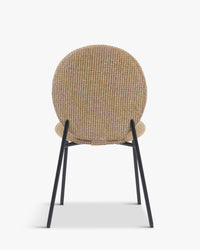 Chaise empilabl Blaze - Tweed Jaune Miami