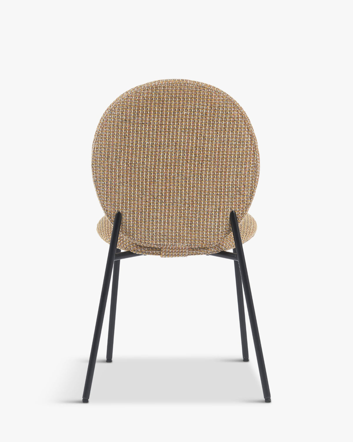 Chaise empilabl Blaze - Tweed Jaune Miami
